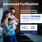 Genuine AprilAire 213 Replacement Filter for AprilAire Whole-House Air Purifiers - MERV 13, Healthy Home Allergy, 20x25x4 Air Filter (Pack of 2)