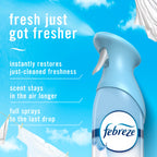 Febreze Air Mist, Air Freshener, Odor Fighting Room Spray, Deodorizer for Home Bathroom Kitchen Office Apartment, Soothe & Restore, Refresh & Energize, Romance & Desire Variety Pack, 8.1oz (Pack of 3)