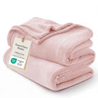 Bedsure GentleSoft Fleece Blanket Twin Size Camel - 300GSM Lightweight Plush Fuzzy Cozy Soft Warm Blanket for Bed, Sofa, Couch, Travel, Camping, 60x80 inches