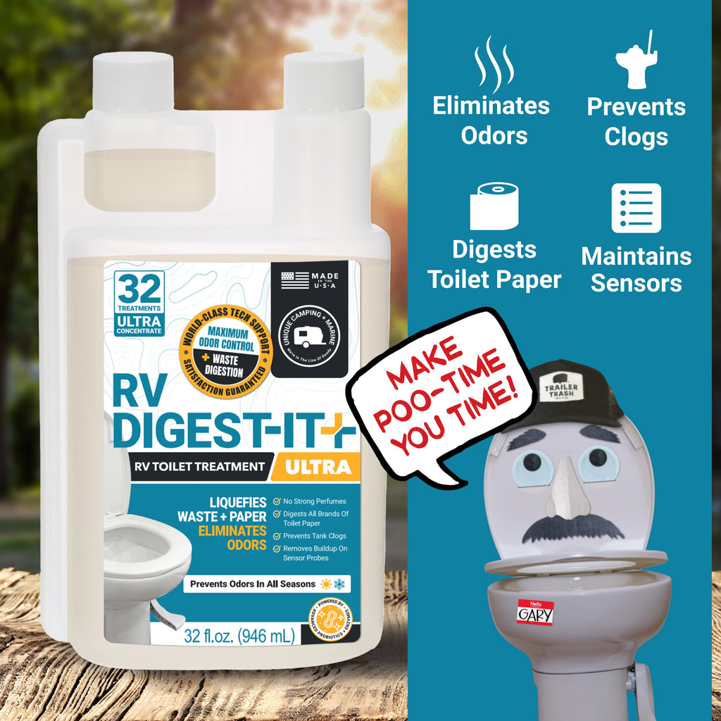 Unique RV Digest-It Liquid RV Holding Tank Treatment Gallon