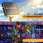 Joomer Solar Fairy Lights, 2-Pack Total 80FT 240LED String Lights, White