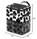 HOTOR Car Trash Can, Leakproof Car Organizer, 2-Gallon, Brown