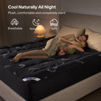 BEDLORE Twin Mattress Topper, Thick Soft Pillow Top Bed Topper