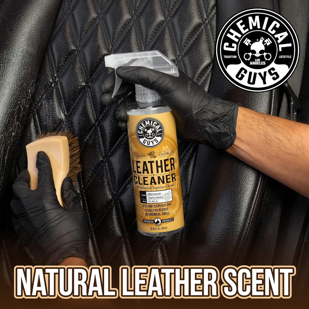 Chemical Guys, Leather Cleaner & Conditioner Kit, Travel Size, 2 x 4 oz