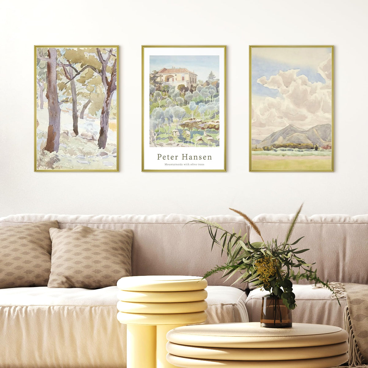 upsimples 12x16 Poster Frame, Easy Slide-In Assembly, White, 3 Pack