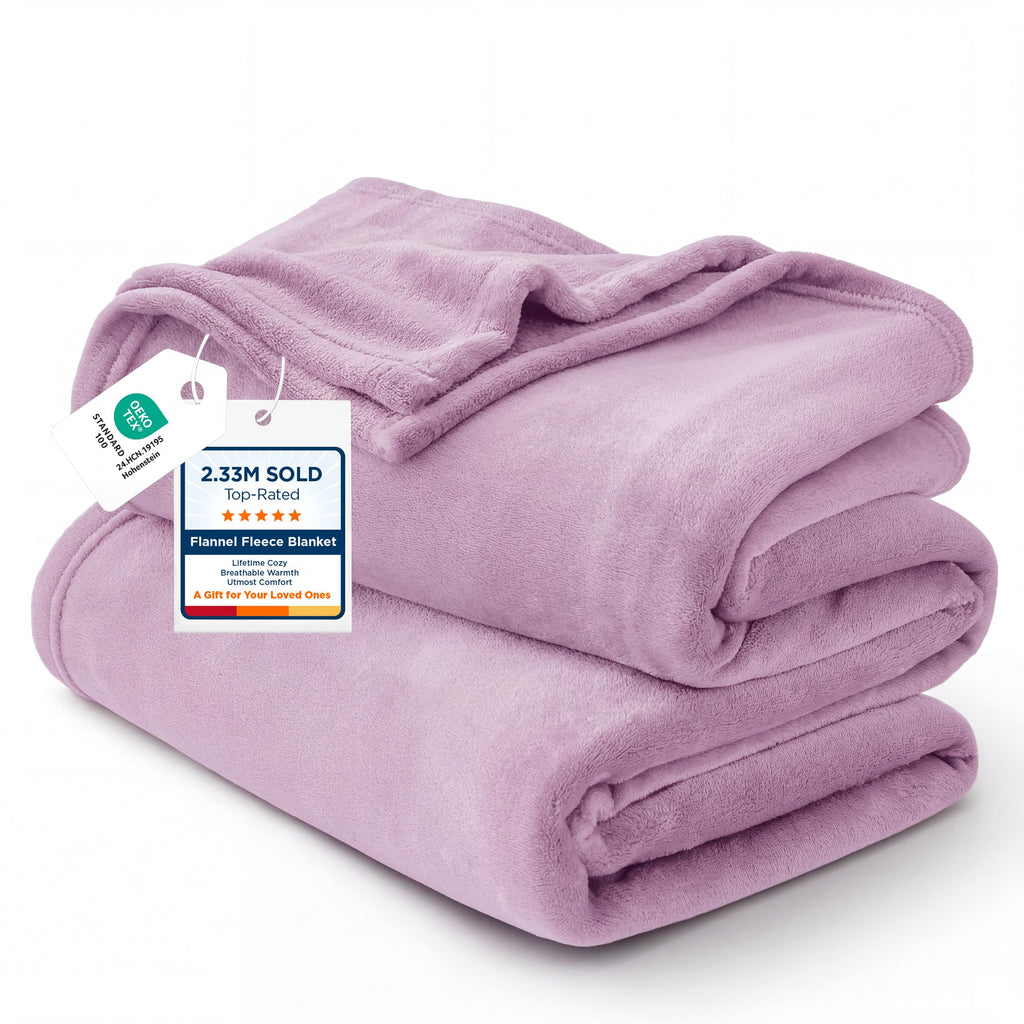 Bedsure GentleSoft Fleece Blanket Twin Size Camel - 300GSM Lightweight Plush Fuzzy Cozy Soft Warm Blanket for Bed, Sofa, Couch, Travel, Camping, 60x80 inches