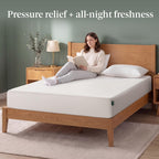 Zinus 14 Inch King Lumbar+ Premium Memory Foam Mattress, Medium