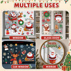 Holiday Window Clings for Home Decorations (Romantic)