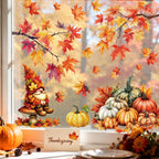 Holiday Window Clings for Home Decorations (Romantic)
