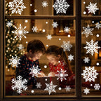 Christmas Window Clings for Glass Windows, Stickers for Window Decorations