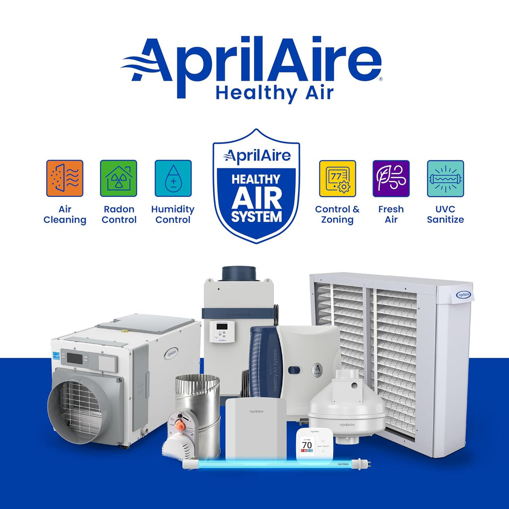 Genuine AprilAire 213 Replacement Filter for AprilAire Whole-House Air Purifiers - MERV 13, Healthy Home Allergy, 20x25x4 Air Filter (Pack of 2)