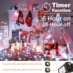 Brizled LED Halloween Lights Indoor Outdoor Orange & Purple String Light