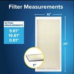 Filtrete 18x24x1 Air Filter, MERV 5, MPR 300, 6 HVAC Filters