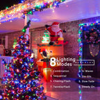 Brizled LED Halloween Lights Indoor Outdoor Orange & Purple String Light