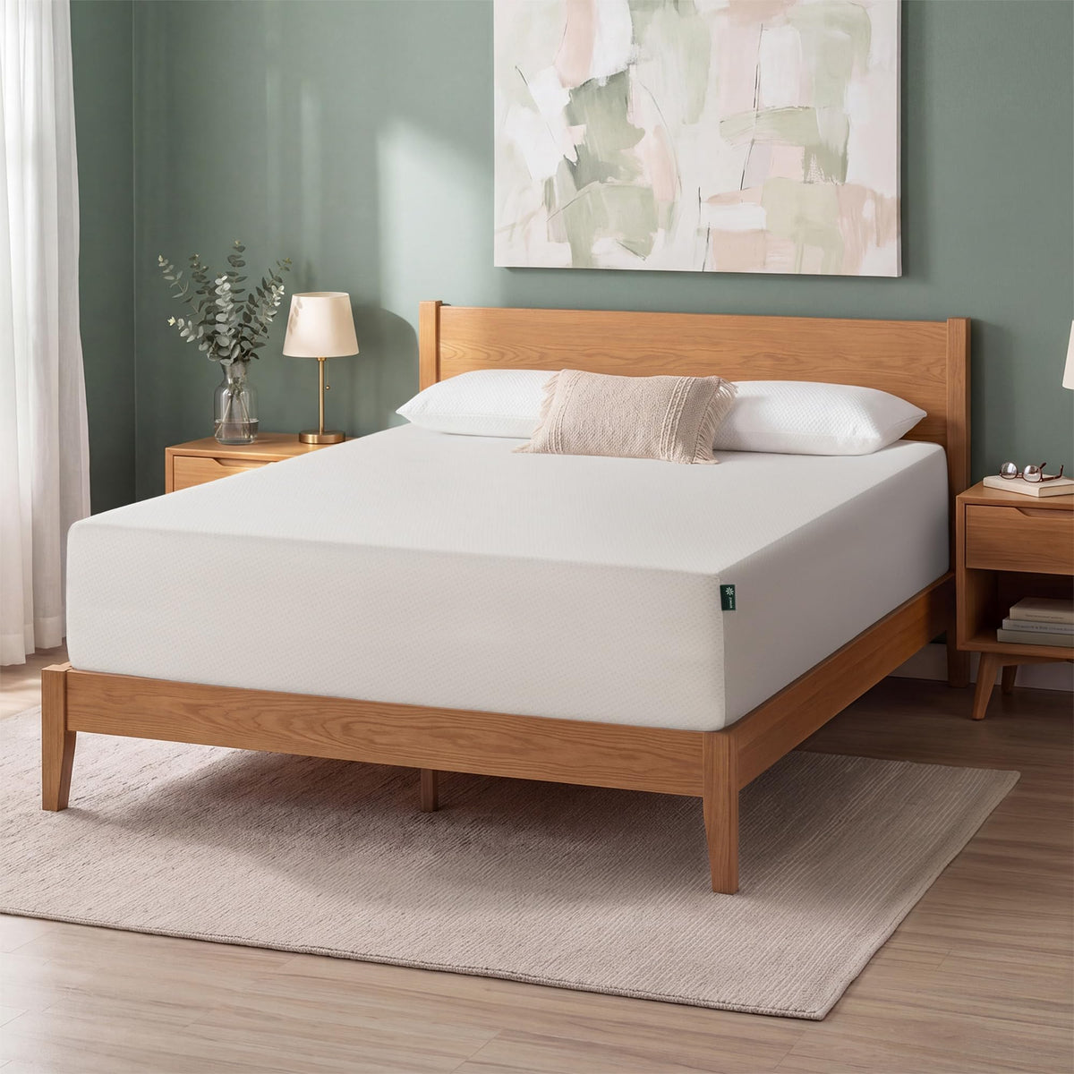 Zinus 14 Inch King Lumbar+ Premium Memory Foam Mattress, Medium