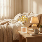 COCORRÍNA Reed Diffuser - Apple Cider 3.38 fl oz Reed Diffuser for Bedroom Bathroom Home Décor