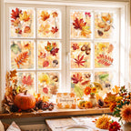Christmas Window Clings for Glass Windows, Stickers for Window Decorations