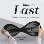 Handy Laundry Collapsible Mesh Pop-Up Hamper with Side Pocket
