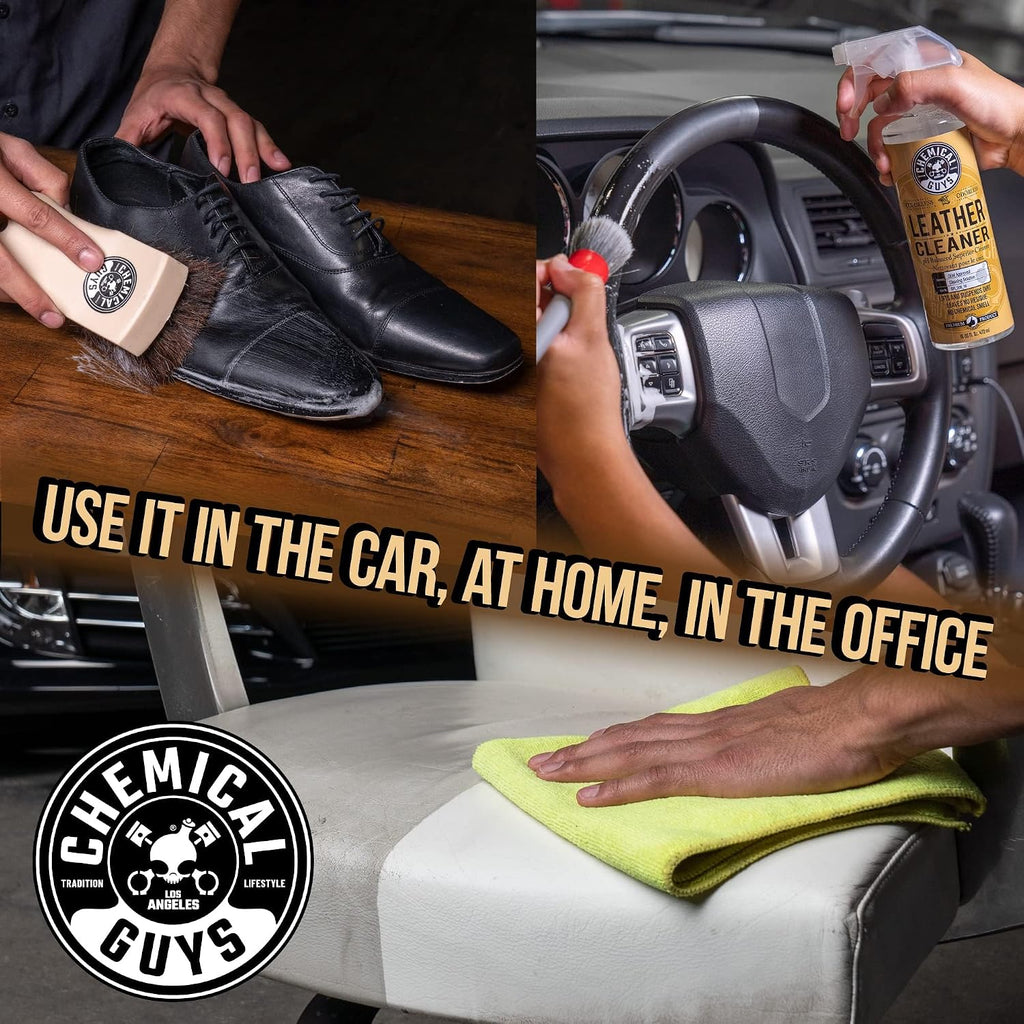 Chemical Guys, Leather Cleaner & Conditioner Kit, Travel Size, 2 x 4 oz