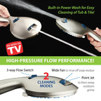 AquaCare 8-mode High Pressure Handheld Shower Head with 2-mode Power Wash