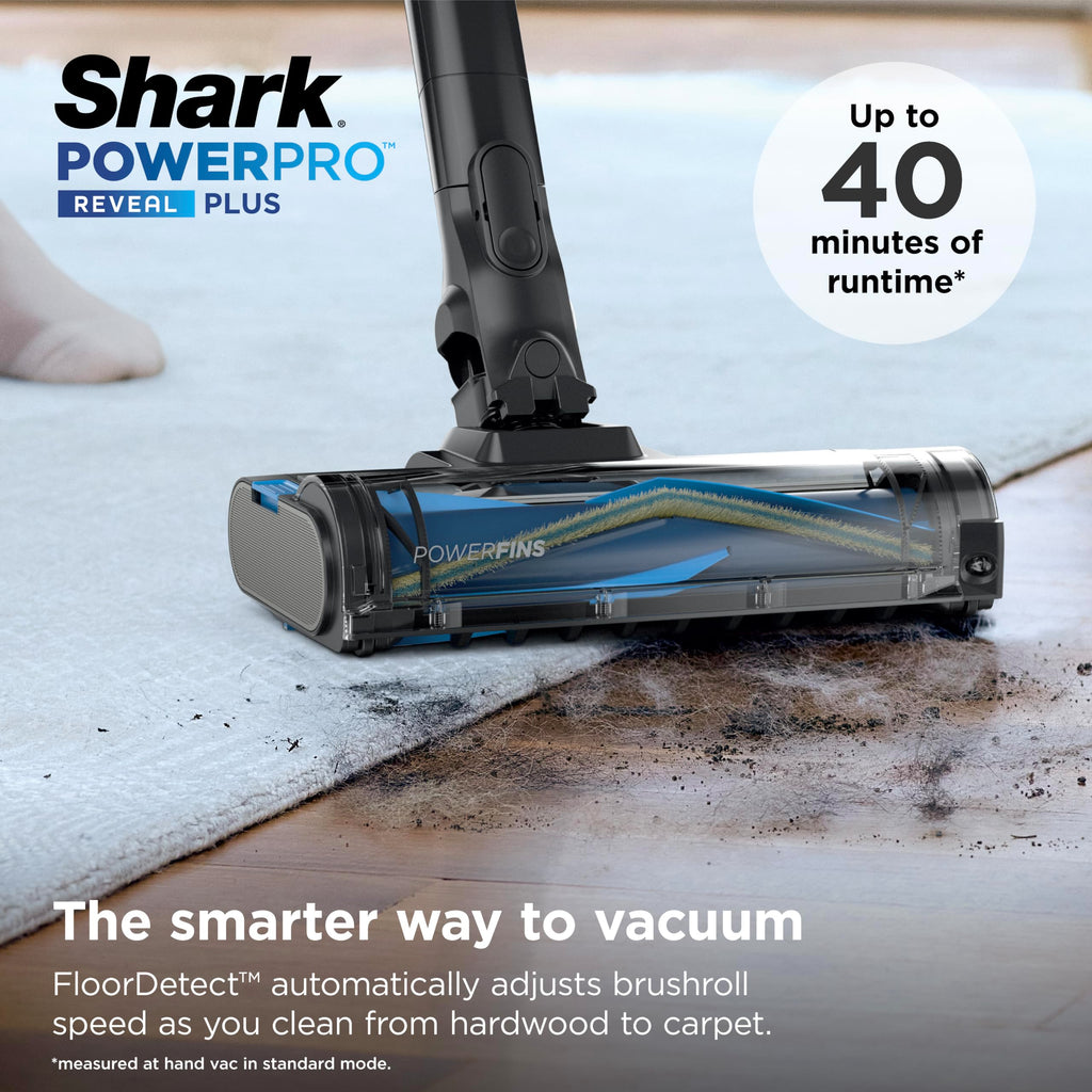 Shark Pet Cordless Stick Vacuum, 40-Min Runtime, Lightweight, Grey, IX141