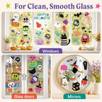 Holiday Window Clings for Home Decorations (Romantic)