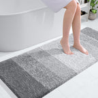OLANLY Small Bathroom Rugs 24x16, Extra Soft Absorbent Microfiber Bath Rugs