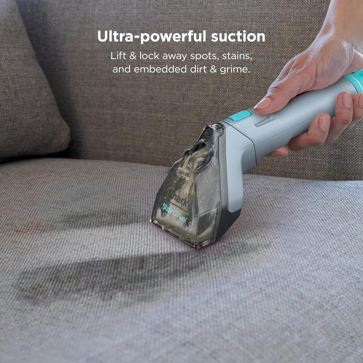 Shark StainStriker Portable Carpet/Upholstery Cleaner, 4 Tools, PX202BRN