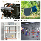 WORKPRO 24" Bungee Cords with Hooks, 4 Pack Heavy Duty Outdoor Bungee Strap