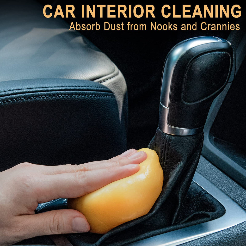TICARVE Car Cleaning Gel Detailing Putty Car Putty Auto Detailing Tools Car Interior Cleaner Cleaning Slime Car Accessories Keyboard Cleaner Rose/NT WT: 5.6 oz (160 gr)