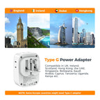 TESSAN European Travel Plug Adapter 2 Pack, Type C Plug