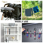WORKPRO 24" Bungee Cords with Hooks, 4 Pack Heavy Duty Outdoor Bungee Strap