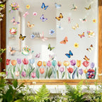 Christmas Window Clings for Glass Windows, Stickers for Window Decorations