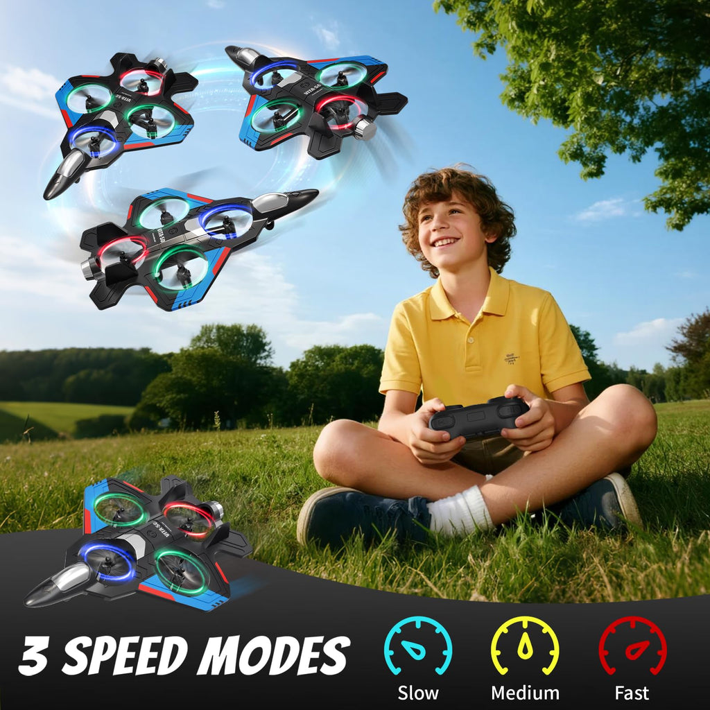 4DRC RC Planes Remote Control Airplanes for Kids,Halloween,2Batteries