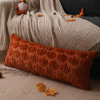 DFXSZ Fall Pillow Covers 18x18 2Pcs Beige Brown Pumpkin Fall Decorations