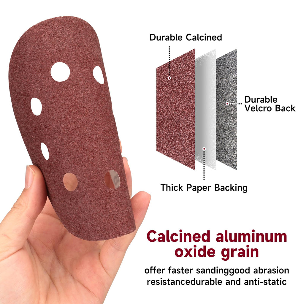50PCS 5 Inch Sanding Discs 2500 Grit Random Orbit Sander Sandpaper