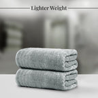 Tens Towels 4 Piece Extra Large Bath Towels 30 x 60 Inches, Dark Grey