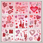 Holiday Window Clings for Home Decorations (Romantic)