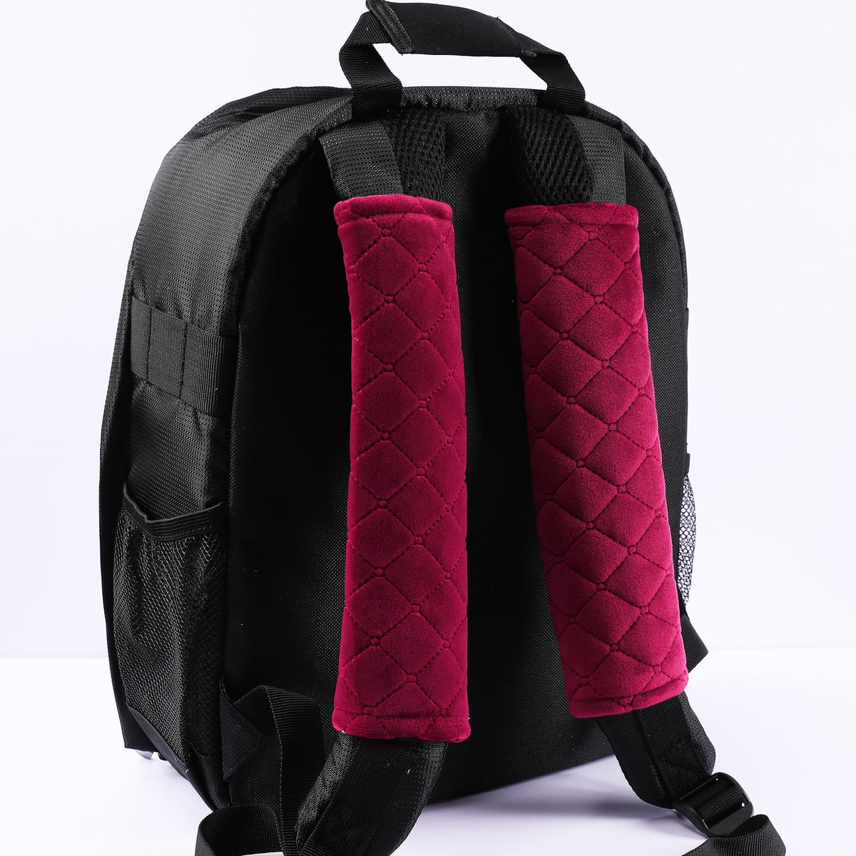 Amooca 2 Pack Seat Belt Covers Soft Shoulder Pad for Cars & Backpack