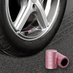 CKAuto Tire Valve Stem Caps, Aluminum Black, 4 pcs/Pack
