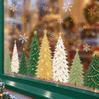 Holiday Window Clings for Home Decorations (Romantic)