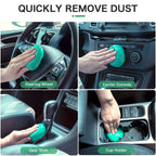 TICARVE Car Cleaning Gel Detailing Putty Car Putty Auto Detailing Tools Car Interior Cleaner Cleaning Slime Car Accessories Keyboard Cleaner Rose/NT WT: 5.6 oz (160 gr)