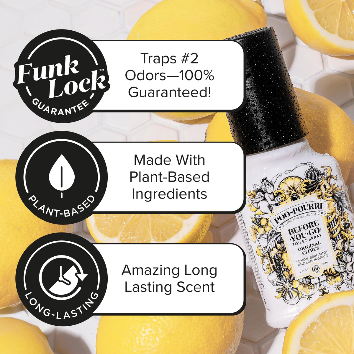 Poo-Pourri Before-You-Go Toilet Spray, Original Citrus, 2 Fl Oz