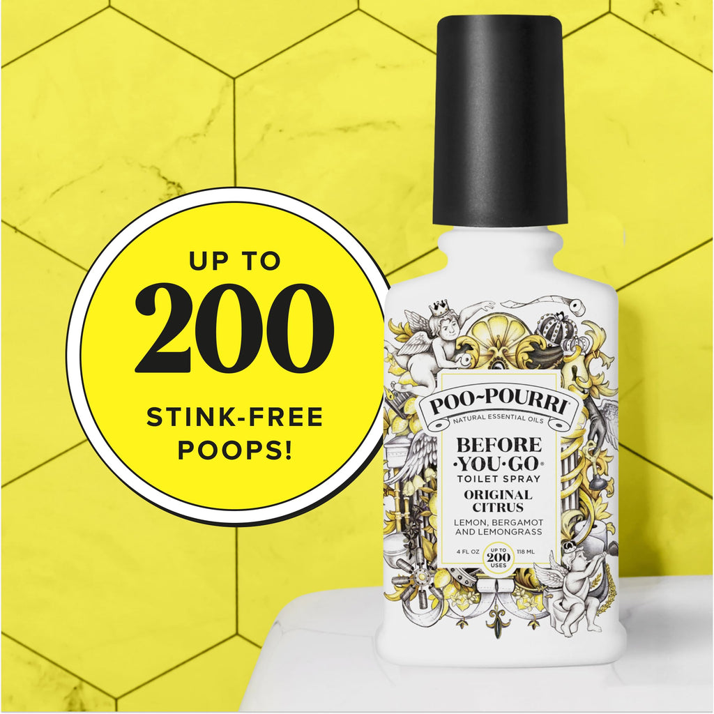 Poo-Pourri Before-You-Go Toilet Spray, Original Citrus, 2 Fl Oz