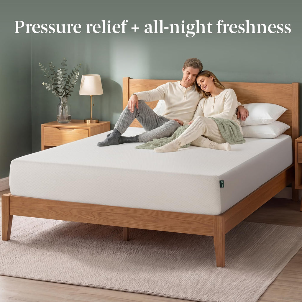 Zinus 14 Inch King Lumbar+ Premium Memory Foam Mattress, Medium