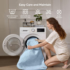 BEDLORE Waterproof Mattress Protector, Queen Size Mattress Pad Noiseless