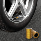 CKAuto Tire Valve Stem Caps, Aluminum Black, 4 pcs/Pack