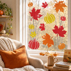 Christmas Window Clings for Glass Windows, Stickers for Window Decorations