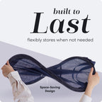 Handy Laundry Collapsible Mesh Pop-Up Hamper with Side Pocket