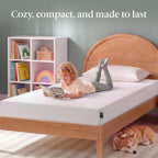 Zinus 14 Inch King Lumbar+ Premium Memory Foam Mattress, Medium